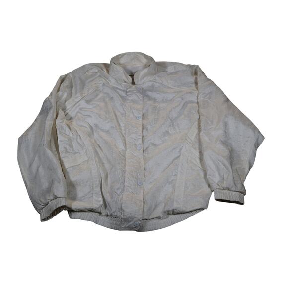 Vintage Nike Jacket Mens Medium Crinkle Windbreaker Athletic 90s - Picture 1 of 7